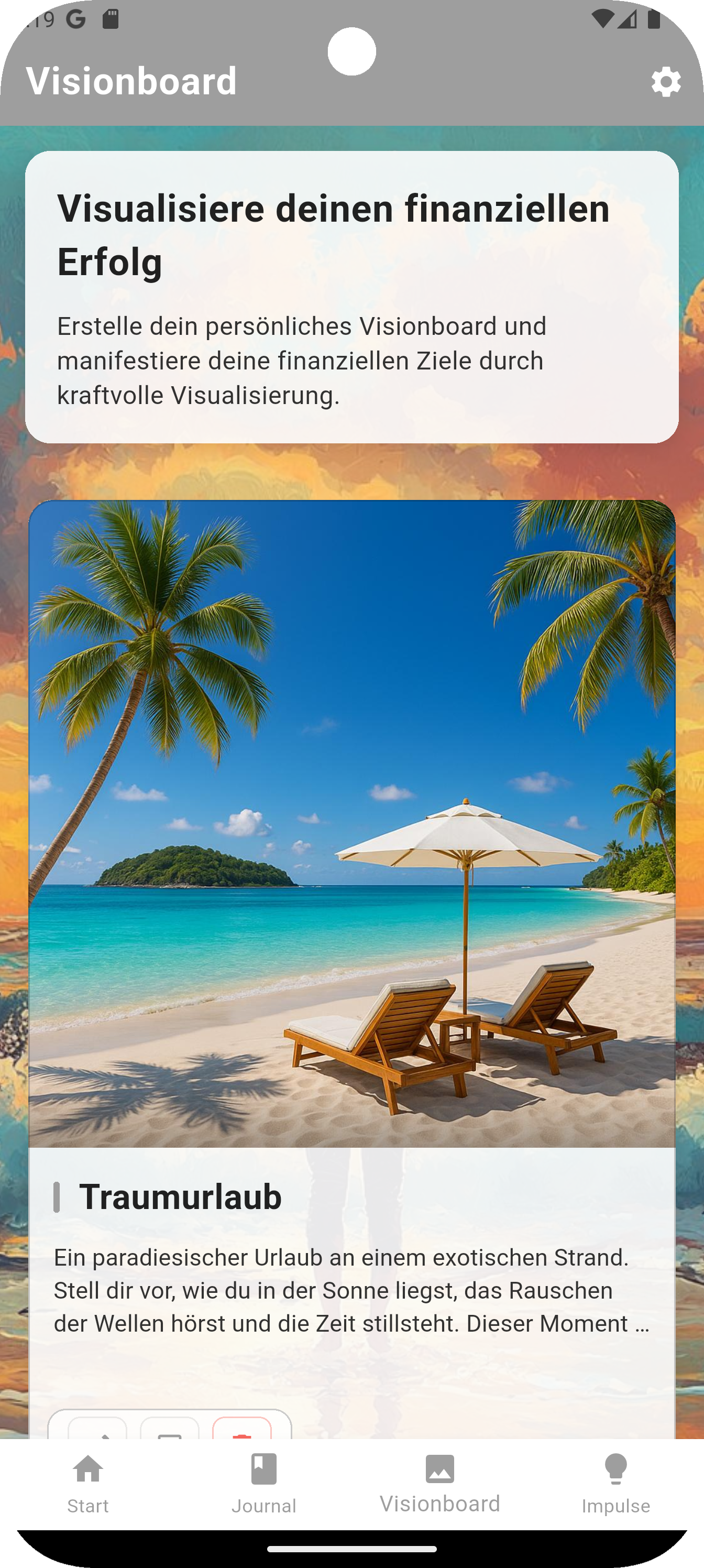 Gedankengeld Screenshot 2